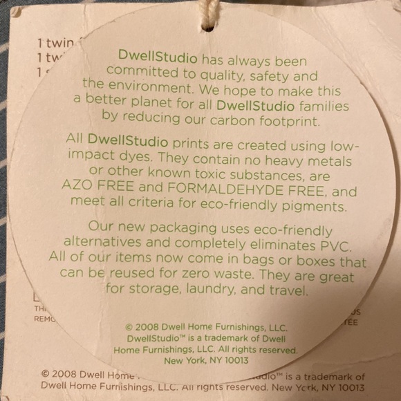 Dwell Studio Twin Sheet Set - Picture 4 of 4